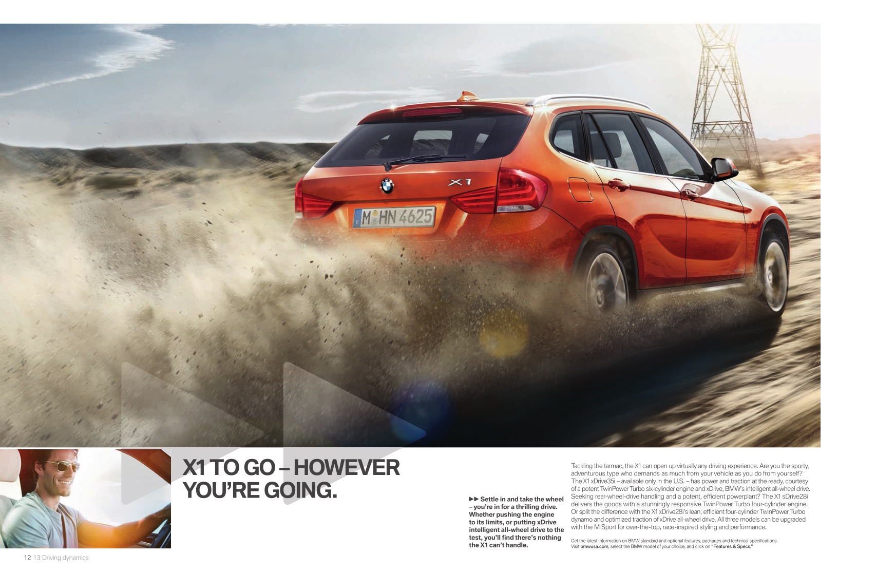 2014 BMW X1 Brochure Page 12